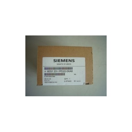 6ES7231-7PD22-0XA8 Siemens ПЛК