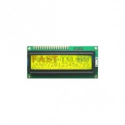 16x1 Character LCD модуль LCM