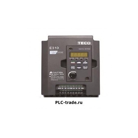 TECO AC частотный преобразователь E310 E310-2P5-H 0.5HP 400W 1/3 фазы 200~240V 50/60 Hz