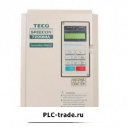 TECO AC частотный преобразователь MA 7200MA-240V-1HP JNTMBGBB0001JKSU2 1HP 750W 200V~240