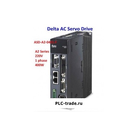 Delta AC сервопривод A2 ASD-A2-0421-F 220V 400W