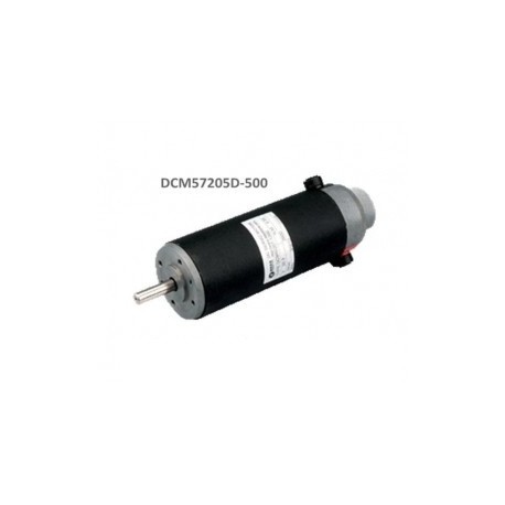 Leadshine Brushed серводвигатель DCM57205D-500 24VDC 80W 3400 rpm Differential 500-Line энкодер