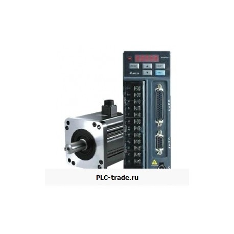 Delta 750W 0.75KW B2 сервопривод + серводвигатель ASD-B2-0721-B + ECMA-G21306PS