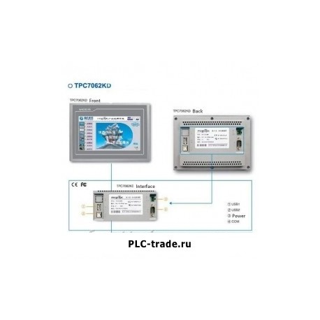 Embedded HMI панель оператора TPC7062KD 7 дюйм