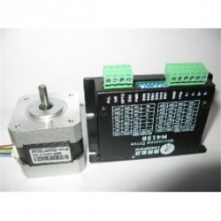 Leadshine двигатель 42HS02 + M415B драйвер шагового двигателя 18-40DCV