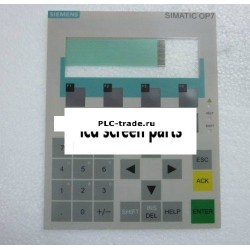 6AV3607-1JC30-0AX1 OP7 SIEMENS мембранная клавиатура