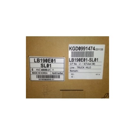 LB190E01-SL01 19.0 LCD панель